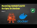 WebdriverIO DOCKER GRID NODE