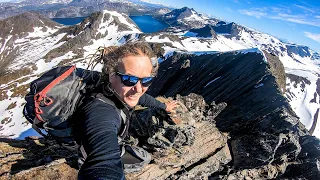 Climbed & skied this thing! – Solo sailing & skiing the island of Senja [ep21]