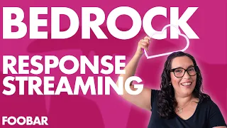 Stream responses back from Bedrock using Lambda Response Streaming