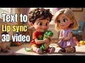 How to Make 3D Animation with Free AI Tools Lip Sync Tutorial Step-by-Step