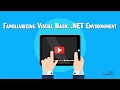 Tutorial 1 Getting Familiar with VB NET Environment Part 1