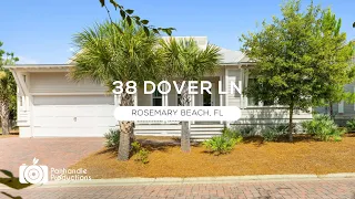 Rosemary Beach Retreat 38 Dover Ln - Rosemary Beach FL