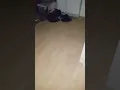 Boys dancing around speaker cursed meme