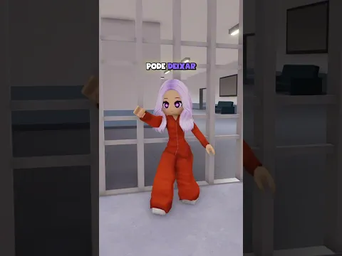 uma GAROTINHA NASCEU dentro do PRESIDIO do roblox #shorts #berry