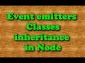 Event Emitters Inheritance Multiple inheritance in ES5 ES6 Classes Javascript