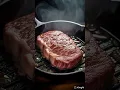 Download Lagu Primitive ASMR Steak Cooking in a Simple Pan.🥩🍳👨‍🍳