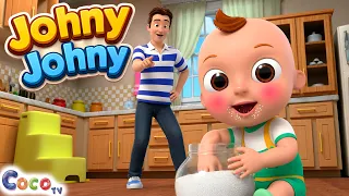 Johny Johny Yes Papa 👶 THE BEST Song for Children | Baby Kids Songs | Coco TV