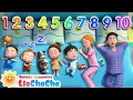 Hitung dari 1 Hingga 10 | Ten in the Bed | Lagu Lucu | Lagu Anak-anak | LiaChaCha Bahasa Indonesia