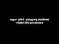 Download Lagu RAYYAN SAHID - PANGGUNG SANDIWARA MISTERI ILAHI GENTABUANA