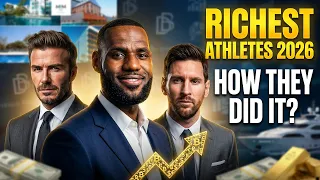 Richest Athletes in the World 2026 Net Worth Homes and How They Actually Did It