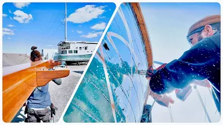 Cutting Into A Colin Archer And Helping Aladino With Sailing Magic Carpet II. Sailor Barry & Hailly