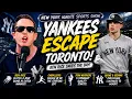 Yankees Post Game YANKEES ESCAPE TORONTO Ben Rice SAVES Them From Disaster