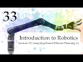 Sampling-Based Motion Planning Intro to Robotics Lecture 33
