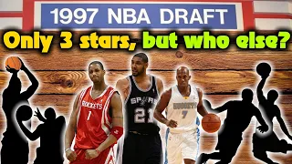 Meet The 1997 NBA Draft Class Many Busts But VERY Memorable
