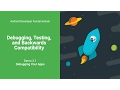Debugging Your App DEMO Android Development Fundamentals Unit 1 Lesson 3 1