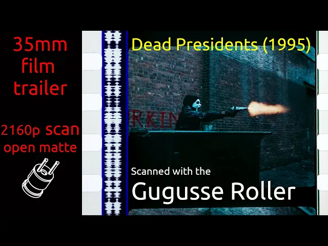 Dead Presidents (1995) 35mm film trailer, flat open matte, 2160p