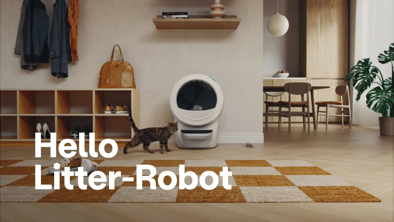 Litter-Robot — Litter-Robot — Automatic Self-Cleaning Litter Box (YouTube video ad)