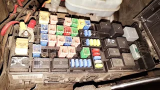 Ford Explorer AC Fuse and Relay Location