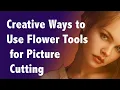 Download Lagu Creatieve manieren om bloemengereedschap te gebruiken voor het snijden van foto's