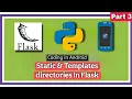 Static and Templates folders In Flask