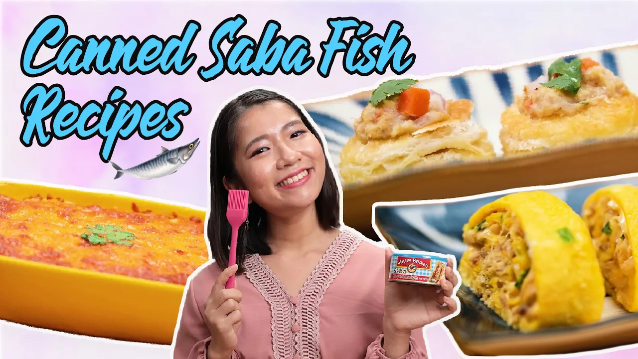 3 Cool Canned Saba Fish Recipes (Canned Mackerel)