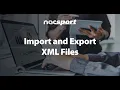 How to Import and Export XML Files