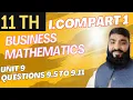 11 Class Business Maths I com part 1 unit 9 Binary number system