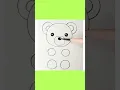 Drawing Teddy Bear Using only circle