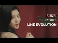 Download Lagu Eunbi (IZ*ONE) - Line Evolution | 2020