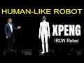 XPENG’s IRON Robot Revealed: Humanoid Robot with Bionic Muscles and Solid-State Battery