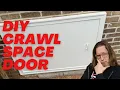 Best DIY Crawl Space Door - Now Available in Our DIY Store