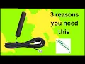 3 things you need to know about the Bingfu VHF UHF Car Truck Police Scanner Adhesive Mount Antenna