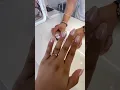 glazed donut nails are the moment