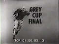 1954 Grey Cup Montreal vs Edmonton Oldest Original T V Broadcast of Pro Football part 1