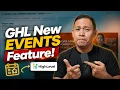 New EVENTS GHL Features Tagalog