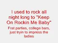 Kenny Chesney - I Go Back (lyrics)