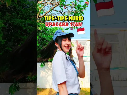 TIPE2 MURID UPACARA 17AN 🇲🇨 #shorts #ValentInLeov #OliviaValent
