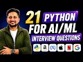 21 Python Interview Questions Asked at FAANG for Roles in 2026 Real Questions FREE PDF