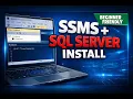Microsoft SQL Server SSMS Download Install Step-by-Step SQL Setup for Beginners Hindi