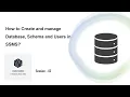 Creating Database Schema and Users in SQL Server