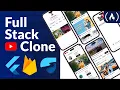 Full Stack Flutter Firebase and Riverpod - Build a YouTube Clone