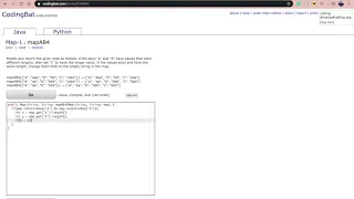 Map-1 mapAB4 Java Tutorial Codingbat com
