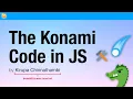 The Konami Code in JavaScript