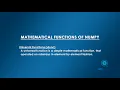 Numpy Math Functions Numpy Functions Python