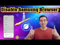 Hoe de Samsung-browser uit te schakelen | Stapsgewijze handleiding (2025)
