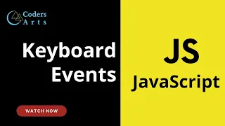 13 Keyboard Events in JavaScript JavaScript Tutorial for Beginners Web Development Lecture 13