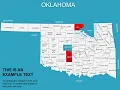 Oklahoma United States Map Oklahoma Keynote Maps of USA