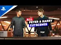 Marvel s Spider-Man 2 PS5 All Peter Parker Harry Osborn Cutscenes 4K ULTRA Graphics