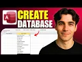 How to Create a Microsoft Access Database Tutorial 2026