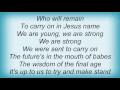 Download Lagu Holy Soldier - We Are Young, We Are Strong Lyrics
